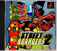 Street Boarders 2 JP Playstation  box art